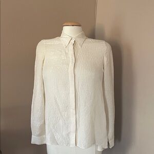 Elizabeth and James Cream Blouse